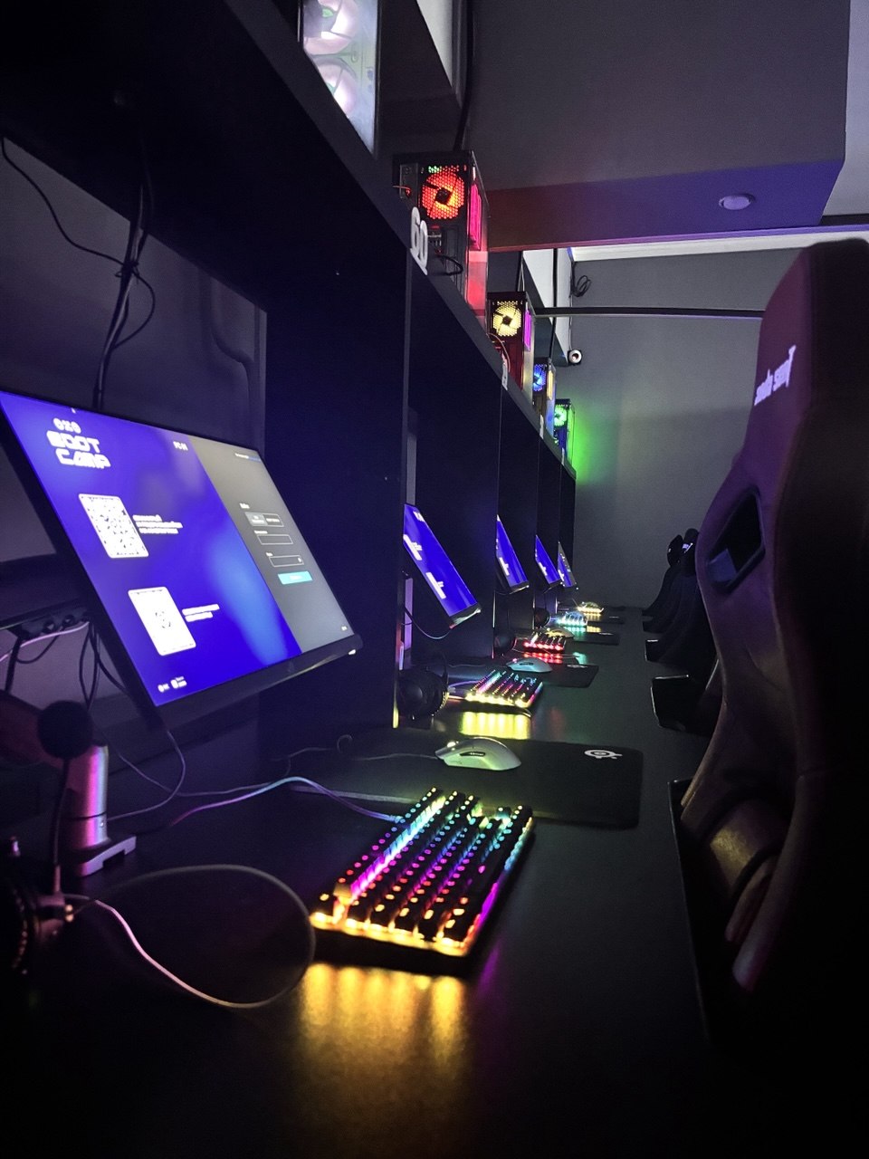 Игровые компьютеры с RGB-подсветкой